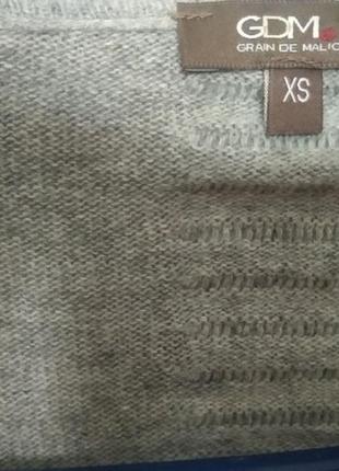 Теплий кардиган накидка 5