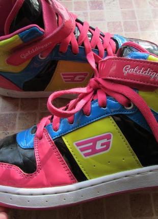 Кросівки hi-top golddigga довжина по устілці 26 см