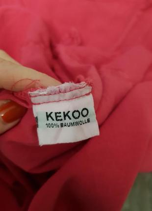 Стильна блуза туніка батал в стилі бохо kekoo6 фото
