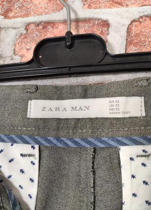 Класичні штани брюки zara man4 фото