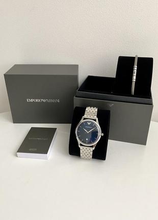 Emporio armani watch ar80048 мужские наручные брендовые часы армани оригинал подарочный набор на подарок мужу подарок парню2 фото