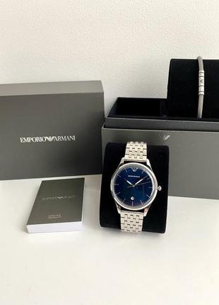 Emporio armani watch ar80048 чоловічий брендовий наручний годинник армані оригінал подарунковий набір на подарунок чоловіку подарунок хлопцю