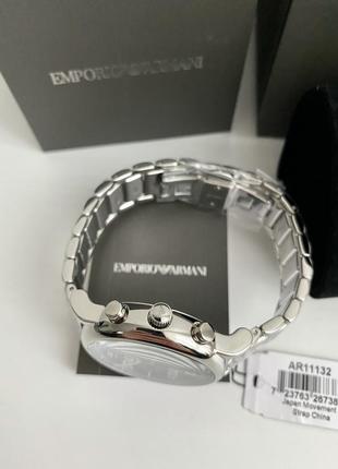 Emporio armani chronograph watch ar11132 мужские наручные брендовые часы хронограф армани оригинал на подарок мужу подарок парню9 фото