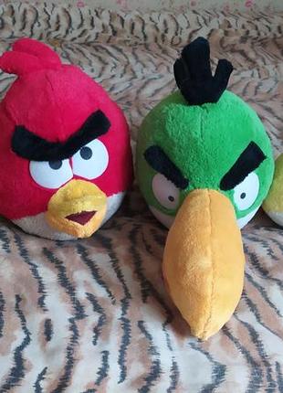 М'яка іграшка пташка злі пташки жовта пташка angry birds3 фото