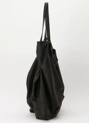Рюкзак yohji yamamoto unevenness tote (leather)2 фото