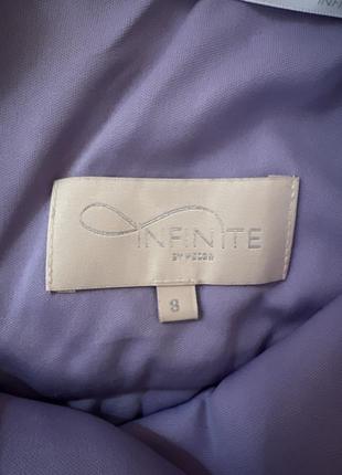 Фіолетове лавандове довге вечірнє нарядне плаття сарафан  шифон4 фото