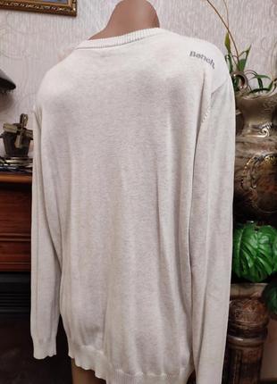 Натуральний светр джемпер xl 100% cotton 9
