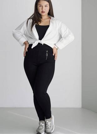 Джеггинсы на байке, джинсы на байке, теплые джинсы, джеггинсы с начесом, джеггинсы на флисе р50-58