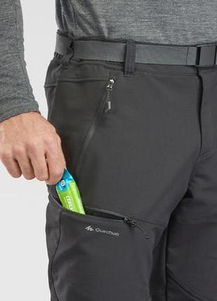 Штани чоловічі  для зимового туризмуquechua sh500 x-warm водовідштовхувальні5 фото