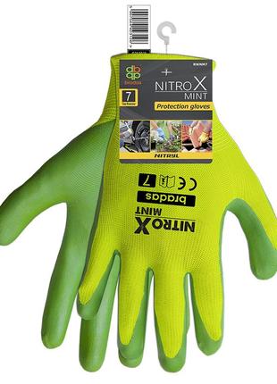 Перчатки защитные nitrox mint нитрил, размер 
6, rwnm62 фото