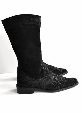 Bladelli италия женские утепленные замшевые сапоги