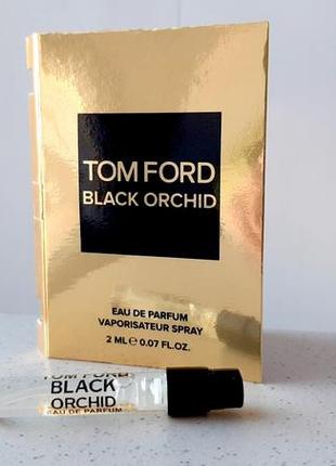 Tom ford black orchid💥оригинал миниатюра пробник mini spray 2 мл книжка1 фото