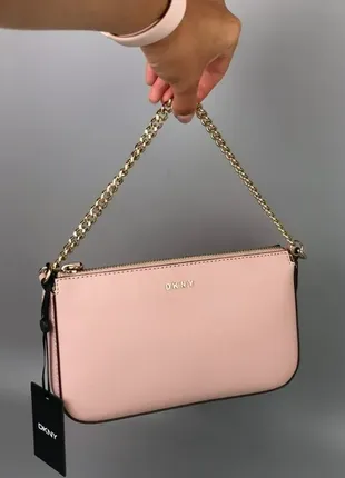 Розова жіноча сумка dkny