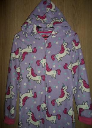 Кигуруми пижама слип флисовый размер s