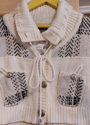 Свитер короткий 4
