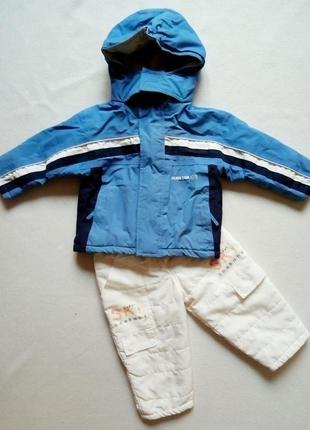 Термо костюм на малюка impidimpi 9-12 міс куртка штани