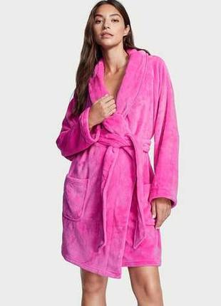 Victoria's secret ́s victorias secret віктория сикрет халат короткий cozy plush short robe