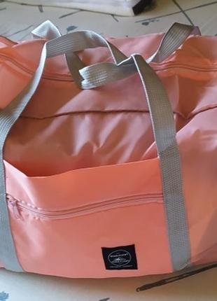 Розовая портативная дорожная сумка макси водонепроницаемый органайзер2 фото