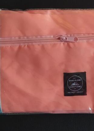 Розовая портативная дорожная сумка макси водонепроницаемый органайзер3 фото