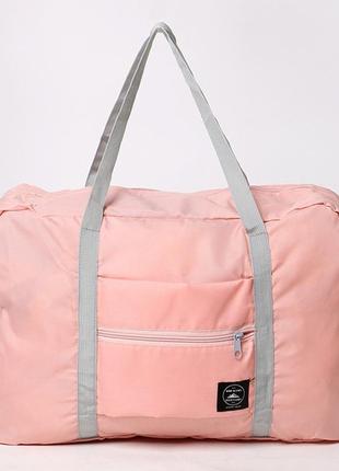 Розовая портативная дорожная сумка макси водонепроницаемый органайзер6 фото