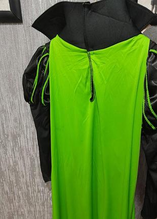 Платье костюм ведьмы пиратки ведьмочки новогодний маскарадный карнавальный королевы анимация аниматора3 фото