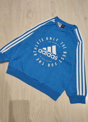 Кофта спортивна, світшот, adidas, оригінал, р. 98/104