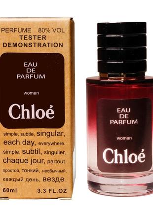 Тестер chloe eau de parfum, женский, 60 мл