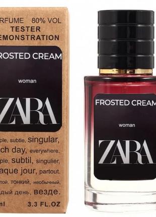 Zara frosted cream tester lux, жіночий, 60 мл