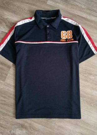 Мужская поло, футболка 100% полиэстер