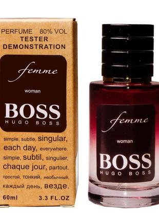 Hugo boss boss femme tester lux, жіночий, 60 мл