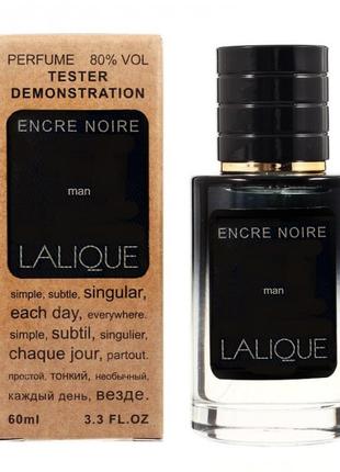 Lalique encre noire tester lux, чоловічий, 60 мл