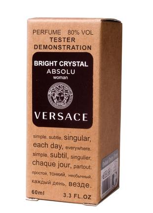 Versace bright crystal absolu tester lux, женский, 60 мл3 фото