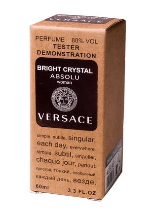 Versace bright crystal absolu tester lux, женский, 60 мл5 фото
