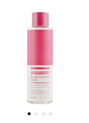 Mulberry blemish clearing toner тонер тонік a'pieu