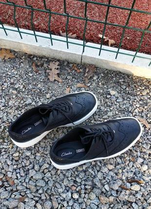 Женские броги оксворды clarks hero brogue туфли жіночі кларкс туфлі2 фото