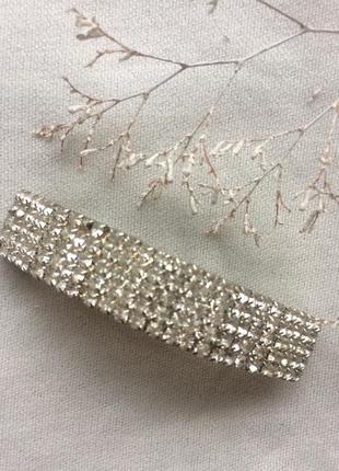 Заколка для волос. брошь. брошка для волосся з камнями. шпилька. бижутерия