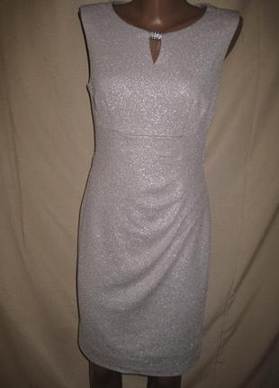 Платье с блестками scarlett р-р61 фото