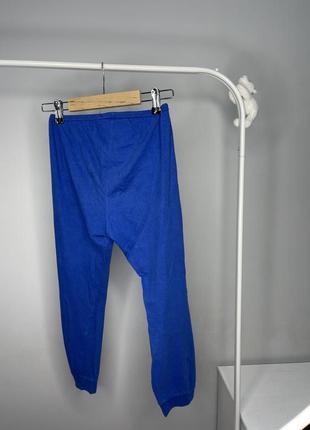 Сині піжамні штани2 фото