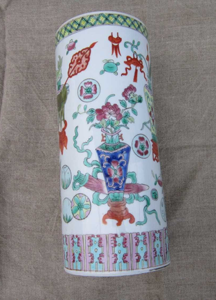 Стара китайська ваза кінця 19 поч. 20 століття. фарфор антикваріат