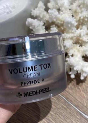 Medi-peel peptide 9 volume tox cream крем з 9 пептидами для підвищення пружності шкіри