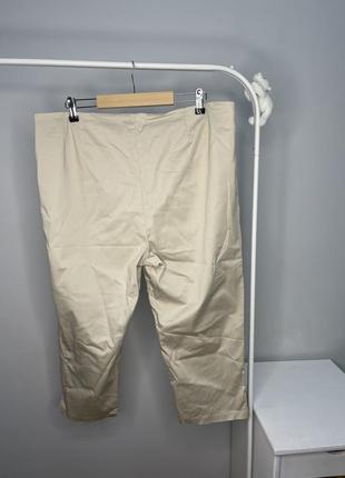 Бежеві капрі, бріджі, вкорочені брюки2 фото
