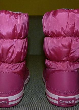 Зимові чоботи crocs winter puff, c12, j2 5