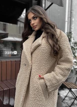 Тепла зимова шубка шуба в стилі zara хороша якість