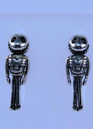 Серьги бижутерные "инопланетяне".