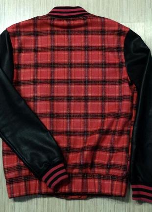 Оригинал. женская шерстяная весенняя, осенняя куртка  adidas originals tartan ladies coll3 фото