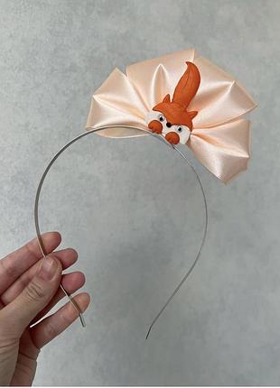 Ободок з лисичкою