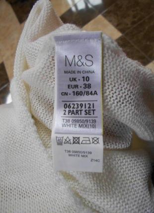 Вязанная блуза m&s 4