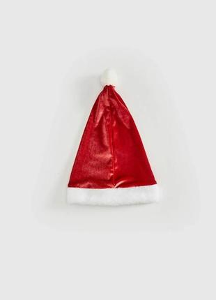 0-1 рік /1-2 р нова фірмова різдвяна шапка санта-клауса новорічний ковпачок діда мороза lc waikiki