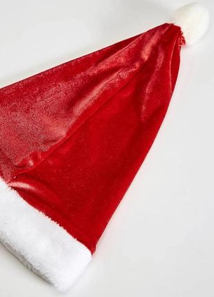 0-1 рік /1-2 р нова фірмова різдвяна шапка санта-клауса новорічний ковпачок діда мороза lc waikiki2 фото