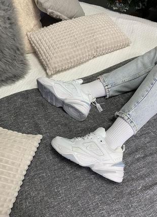 Кросівки nike m2k tekno white pure platinum4 фото